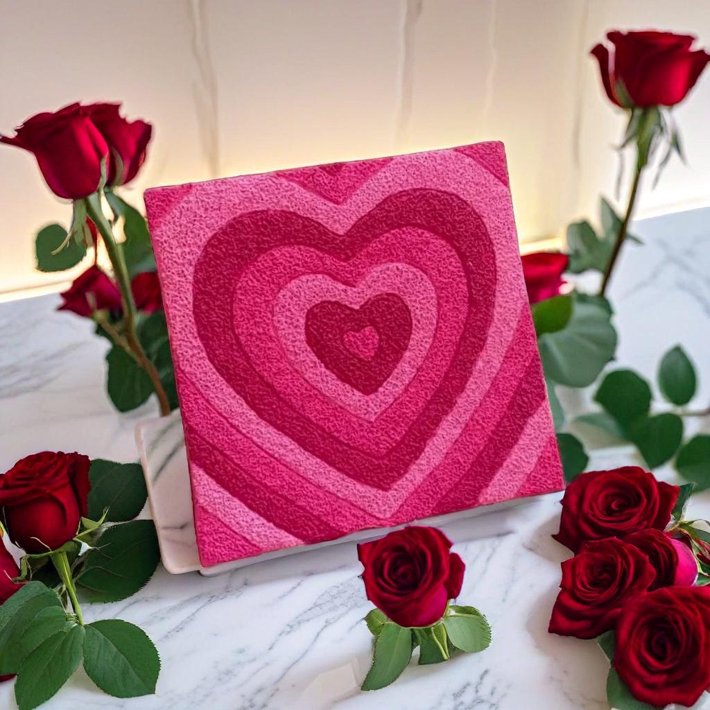 Red Heart Shaped Craft