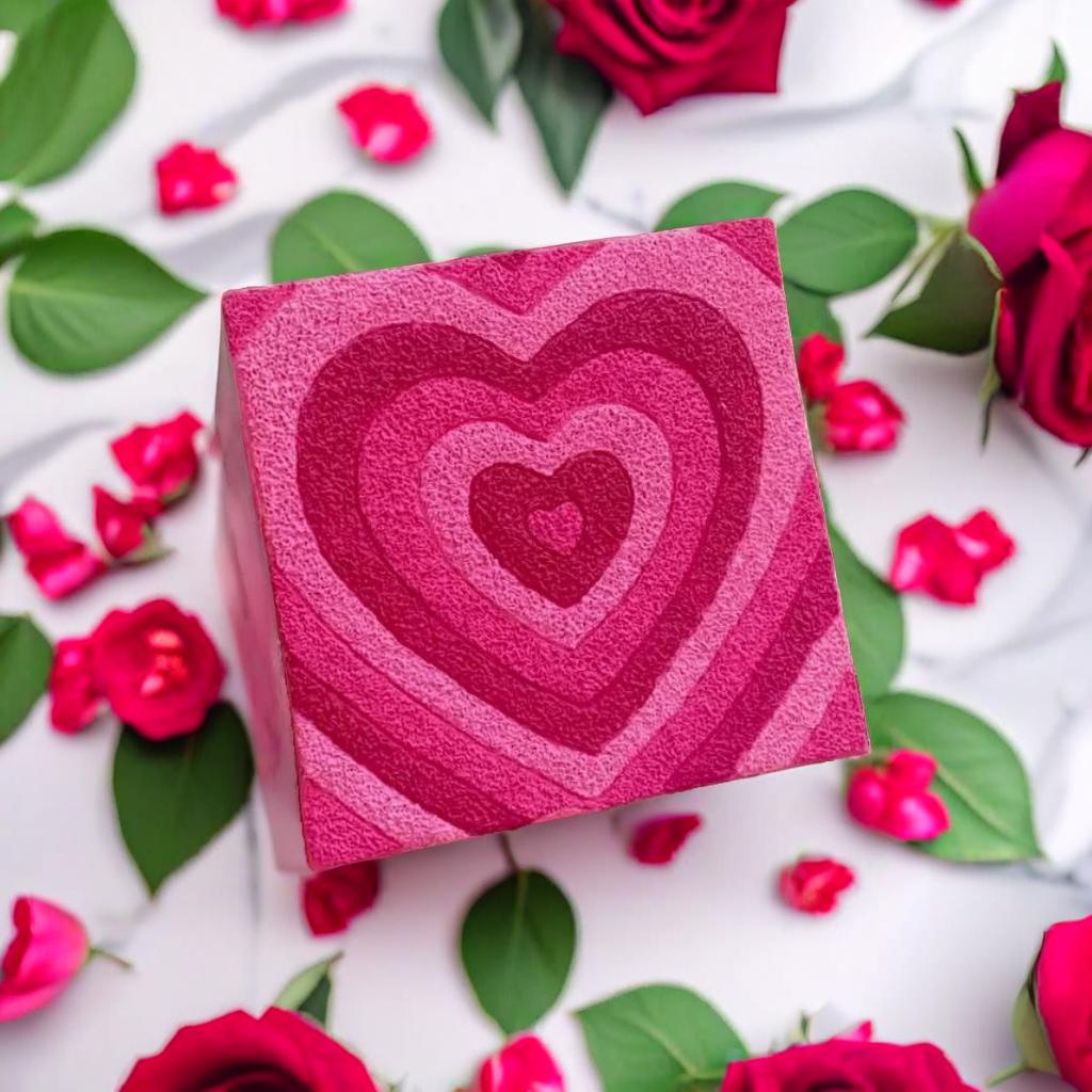 Red Heart Shaped Craft
