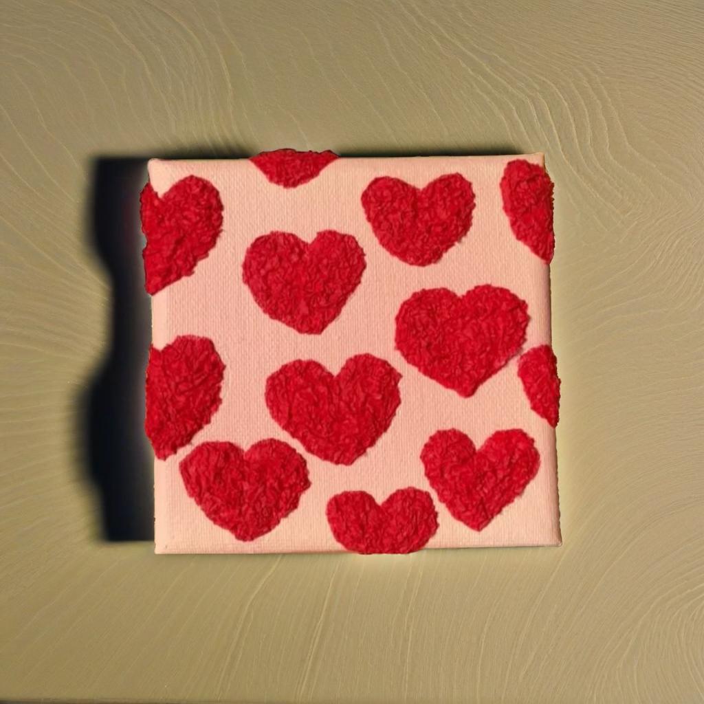 Small Heart Canvas